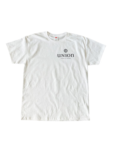 Union White Tee - 100% Cotton