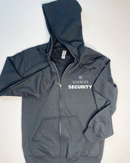 Union Public House ***SECURITY ONLY***  Zip Up Hooded Jacket